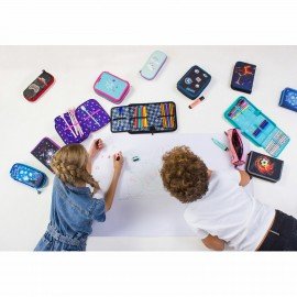 Пенал BRAUBERG, 1 отделение, 1 откидная планка, EVA, 22х10х5 см, "Sweet dreams", 270704