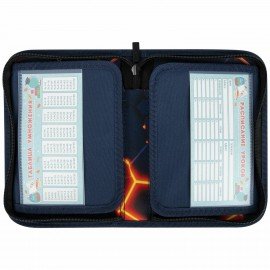 Пенал BRAUBERG, 1 отделение, 2 откидные планки, полиэстер, 21х14 см, "Keep out", 270719