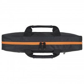 Сумка портфель BRAUBERG OFFICE с отделением для ноутбука 17,3", черная, 34х44х6 см, 270826