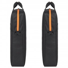 Сумка портфель BRAUBERG OFFICE с отделением для ноутбука 17,3", черная, 34х44х6 см, 270826