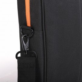 Сумка портфель BRAUBERG OFFICE с отделением для ноутбука 17,3", черная, 34х44х6 см, 270826