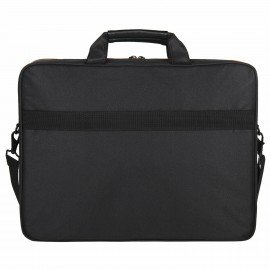Сумка портфель BRAUBERG OFFICE с отделением для ноутбука 17,3", черная, 34х44х6 см, 270826
