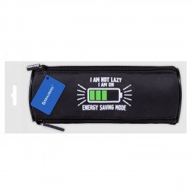 Пенал мягкий BRAUBERG, 3 отделения, нейлон, 21х7х7 см, "Battery", 270843