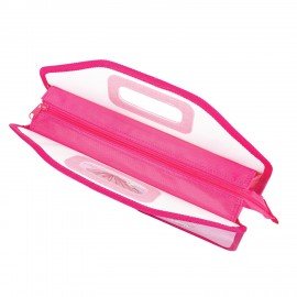 Папка-сумка ЮНЛАНДИЯ, 1 отделение, фетровые ручки, 34х30х11 см, "Girl and dog", 270997