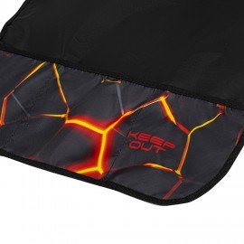 Накидка фартук с нарукавниками для труда BRAUBERG, 3 кармана, 46x54 см, "Keep out", 271050