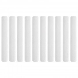 Мел белый круглый мягкий 10 штук, BRAUBERG "АКАДЕМИЯ", картонная упаковка, европодвес (АЛГЕМ), 271147