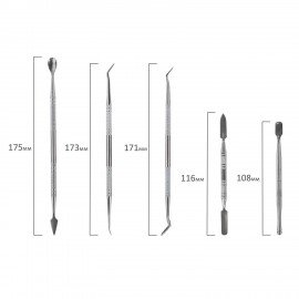 Стеки для лепки и моделирования металлические НАБОР 5 шт., BRAUBERG ART CLASSIC, 271172