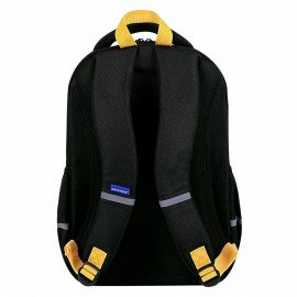 Рюкзак BRAUBERG MOTION, 2 отделения, 3 кармана, "Rebel", СВЕТЯЩИЙСЯ, 41х28х17 см, 271363