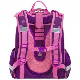 Ранец ЮНЛАНДИЯ EXTRA с дополнительным объемом, 2 отделения, "Stay positive", 38x29x18 см, 271379