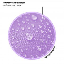 Рюкзак BRAUBERG STAR, 1 отделение, 5 карманов, "Dreamy cat", сиреневый, 40x29x13 см, 271424