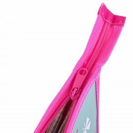 Папка для тетрадей ЮНЛАНДИЯ А4, 1 отделение, пластик, на молнии, "Lovely Fox", 271451