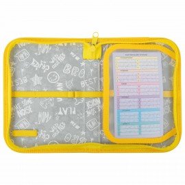 Пенал ПИФАГОР, 1 отделение 1 откидная планка, полиэстер, 19х13 см, "Street Legend", 271519