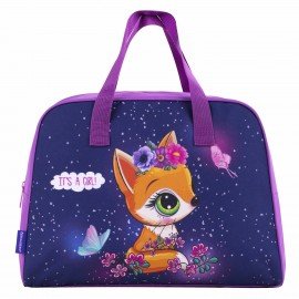 Сумка для занятий BRAUBERG с ручками, 35x25x15 см, "Little fox", 271591