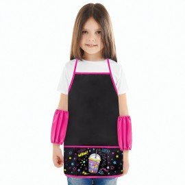 Фартук с нарукавниками для уроков труда BRAUBERG, 3 кармана, 45x54 см, "Pop Style", 271633