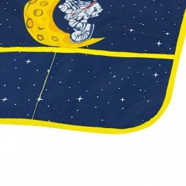 Фартук с нарукавниками для уроков труда BRAUBERG KIDS, 45x54 см, 2 кармана, "Spaceman", 271639