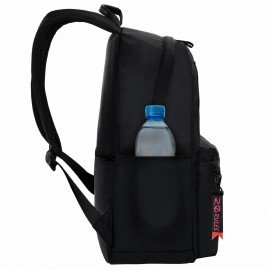 Рюкзак BRAUBERG FASHION CITY универсальный, карман-антивор, "Missing cat", черный, 44х31х16 см, 271673