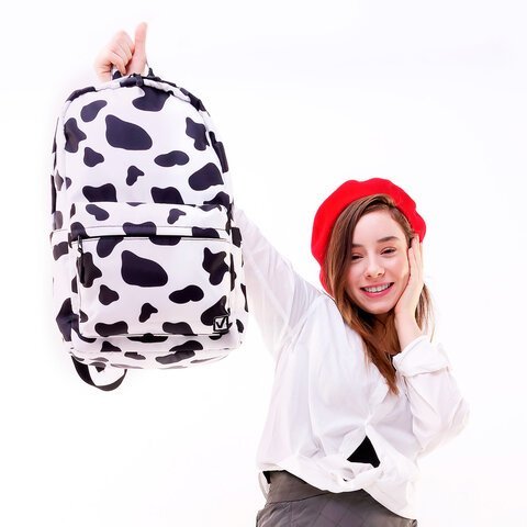 Рюкзак BRAUBERG DREAM универсальный с карманом для ноутбука, эргономичный, "Animal", 42х26х14 см, 271678