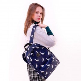 Рюкзак BRAUBERG POSITIVE универсальный, карман-антивор, "Ducks", 42х28х14 см, 271681