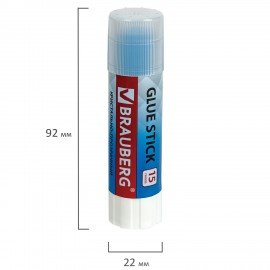 Клей-карандаш 15 г ВЫГОДНАЯ УПАКОВКА BRAUBERG "COLOR Crystal", 4 штуки на блистере, 271709