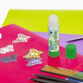 Клей-карандаш "2+1 обесцвечивающийся" 9 г, КОМПЛЕКТ 3 шт./блистер, BRAUBERG KIDS, 271712