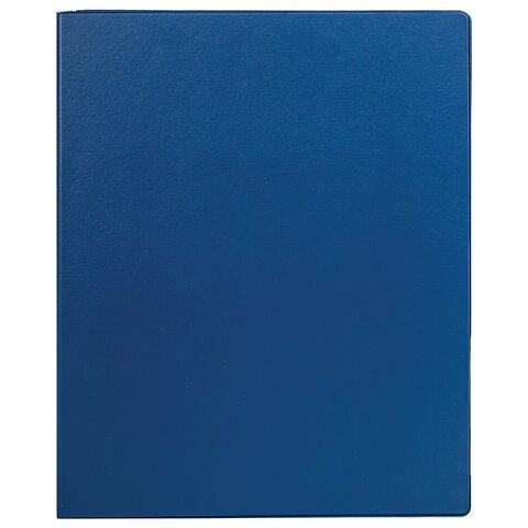 Папка-регистратор БОЛЬШОГО ФОРМАТА А3 с двухсторонним покрытием из ПВХ, 70 мм, синяя, BRAUBERG, 271832