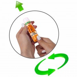 Клей-карандаш "Лапки" Cat Paw, 9 г, фигурный колпачок, 3 шт. на блистере, BRAUBERG KIDS, 271982