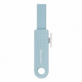 Ластики выдвижные BRAUBERG "Slider Mini", НАБОР 3 ШТУКИ, 68х12х8 мм, пастельные цвета, блистер, 271992