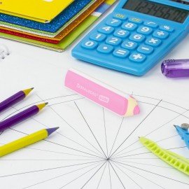 Ластики фигурные BRAUBERG KIDS "Карандашики", НАБОР 4 ШТУКИ, пакет, 271996