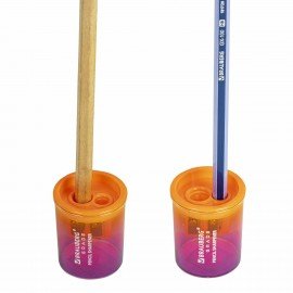 Точилка для классических и утолщенных карандашей BRAUBERG "Grade", НАБОР 3 штуки, 271999