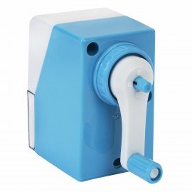 Точилка механическая ЮНЛАНДИЯ "Cats", для чернографитных и цветных карандашей, корпус голубой, 272001