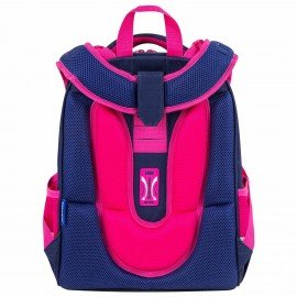 Ранец BRAUBERG PREMIUM, 2 отделения, с брелоком, "Cute fox", LED-ЛАМПОЧКИ, 38х29х16 см, 272019