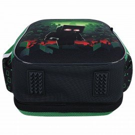 Ранец BRAUBERG FIT, 2 отделения, "Night warrior", 38х27х14 см, 272023