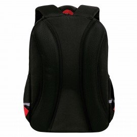 Рюкзак BRAUBERG MOTION, 2 отделения, 3 кармана, "Calm capy", СВЕТЯЩИЙСЯ, 41х28х17 см, 272032