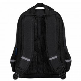 Рюкзак BRAUBERG SOFT, 2 отделения, 3 кармана, "Lettering", СВЕТЯЩИЙСЯ, 40х31х15 см, 272034