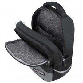 Рюкзак BRAUBERG STAR, 1 отделение, 5 карманов, "Claws", черный, 40x29x13 см, 272061