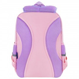 Рюкзак BRAUBERG STAR, 1 отделение, 5 карманов, "Capybara", розовый, 40x29x13 см, 272062