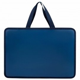 Папка на молнии с ручками ЮНЛАНДИЯ А4, 1 отделение, пластик, 80 мм, "Beware", 272156