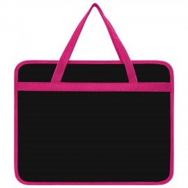 Папка на молнии с ручками BRAUBERG А4, 1 отделение, пластик, 80 мм, "Anime girl", 272162