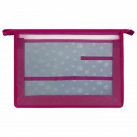 Папка для труда на молнии BRAUBERG А4, 2 отделения, органайзер, "Cat patches", 272211