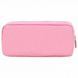 Пенал мягкий BRAUBERG PASTEL, 2 отделения, розовый, 21х9,5х5 см, 272276