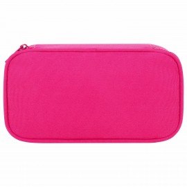 Пенал-косметичка BRAUBERG, 1 отделение, органайзер, полиэстер, 22х11,5x6 см, розовый, 272310