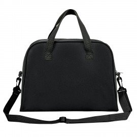 Сумка для занятий BRAUBERG KIDS с ручками, плечевой ремень, 35x25x15 см, "Green ball", 272377