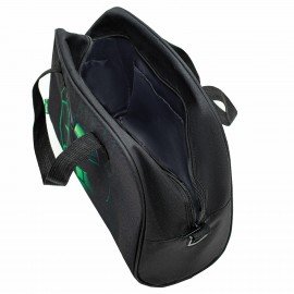 Сумка для занятий BRAUBERG KIDS с ручками, плечевой ремень, 35x25x15 см, "Green ball", 272377