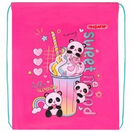 Мешок для обуви ПИФАГОР, 1 отделение, 42х34 см, "Sweet mood", 272384