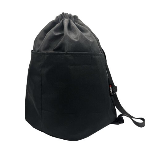Мешок-рюкзак HEIKKI, 2 отделения, с петлей, 40х35 см, черный, 272419