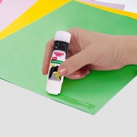 Клей-карандаш "Зверята: панда, слон, леопард" 9 г, фигурный колпачок, 3 шт./блистер, BRAUBERG KIDS, 272473