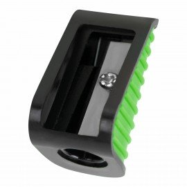 Точилка ЮНЛАНДИЯ "СВЕТЛЯЧОК", яркие цвета ассорти, 272504