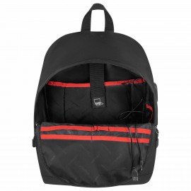 Рюкзак HEIKKI ACTIVE (ХЕЙКИ) универсалный, отд. для ноутбука, USB-порт, черный, 44х31х14 см, 272560