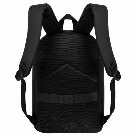 Рюкзак HEIKKI ACTIVE (ХЕЙКИ) универсалный, отд. для ноутбука, USB-порт, черный, 44х31х14 см, 272560