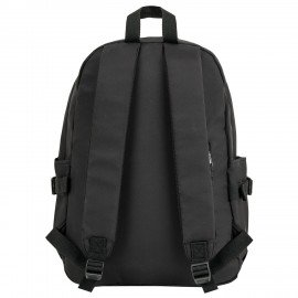 Рюкзак HEIKKI BLOCKS (ХЕЙКИ) универсальный, 2 отделения, черный/бирюзовый/бежевый, 44х32х17 см, 272562